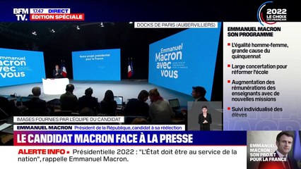 Emmanuel Macron refuse de débattre avec ses concurrents avant le 1er tour