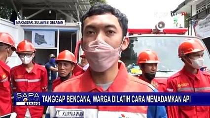'Safetyman' Latih Warga Padamkan Api dan Gelar Simulasi Penanganan Kebakaran