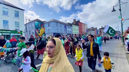 St Patrick's Day Parade 2022 - Pakistani , Indian Community in County Waterford, Ireland