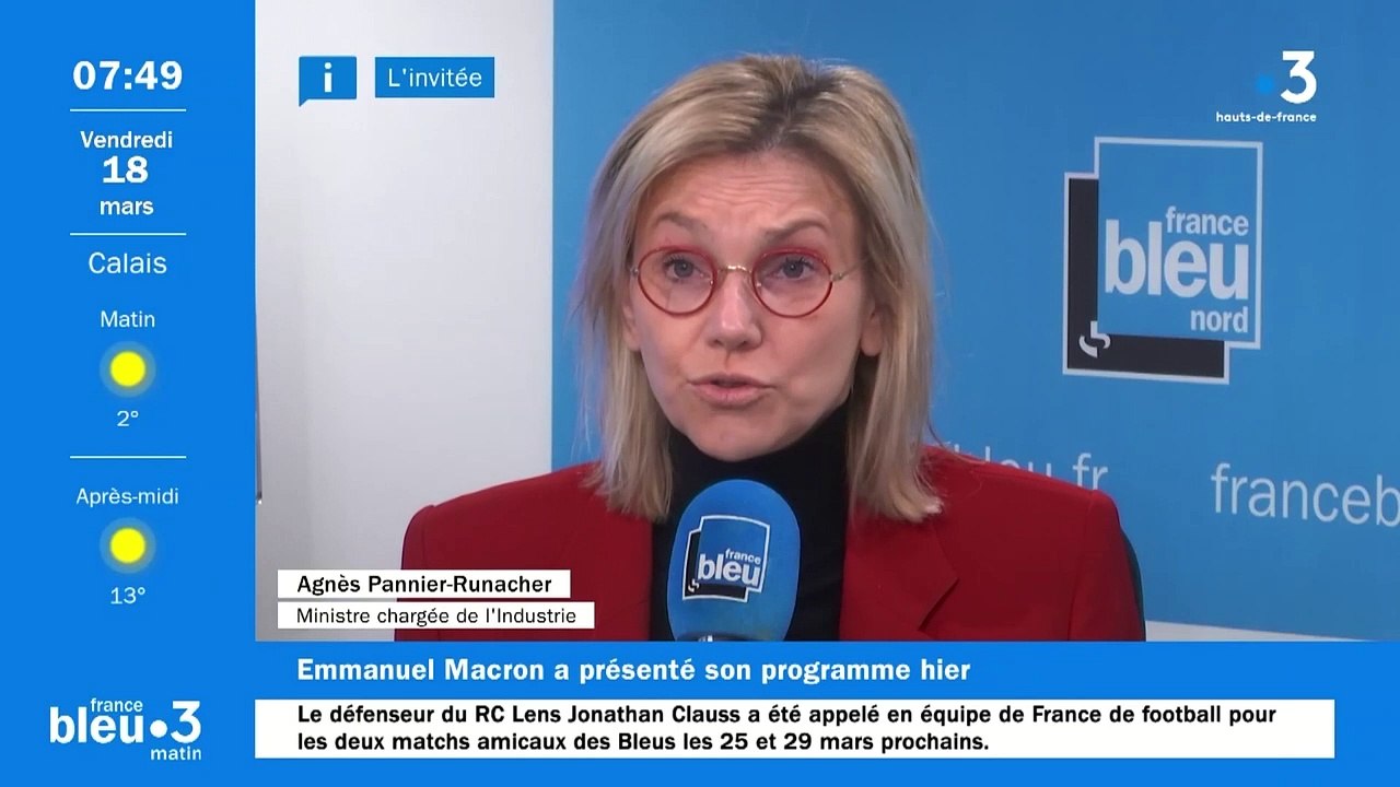 "Sur les cinq dernières années, vous en avez quatre de créations d'emplois industriels"