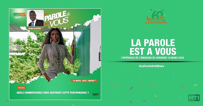 La parole est à vous du 18 mars 2022 par Adama Bakayoko [ Radio Côte d'Ivoire ]