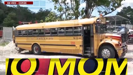 ¡Brutal! Sicarios motorizados asesinan a chofer de bus en Copán