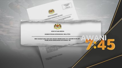 Kenyataan Media | Penjualan saham MSSB tertakluk perjanjian