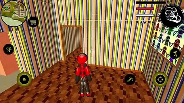 Stickman Rope Ninja Gangster Hero Crime Simulator - Android Gameplay