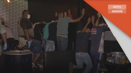 Sekatan SOP | Polis Brazil serbu kelab malam tak patuh larangan