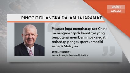 Unjuran Pasaran | Ringgit dijangka dalam jajaran kecil
