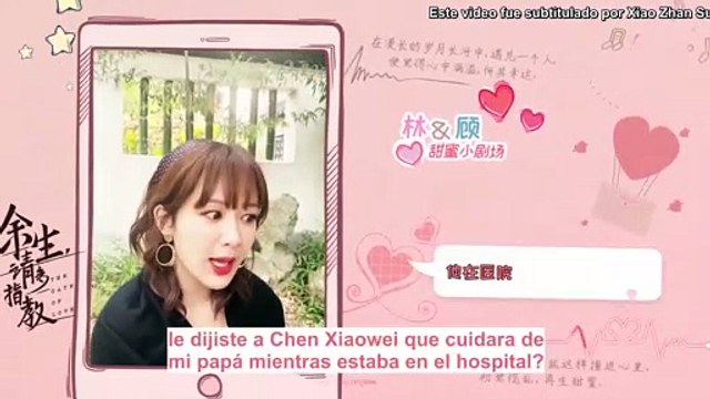 [SUB ESPAÑOL] 220322 The Oath of Love weibo update con Xiao Zhan - EP 08 EXTRA - Zhi Xiao version