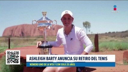 Ashleigh Barty se retira del tenis