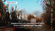 DRAMATIS! Serangan Rudal Rusia Ratakan Kota Lviv