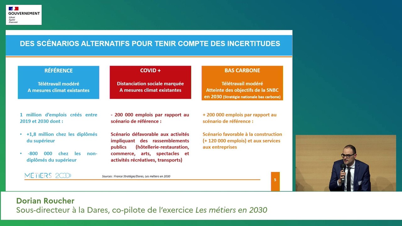 Replay | Première conférence des métiers et des compétences dans le cadre de France 2030