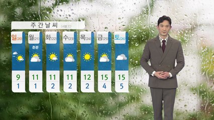 [날씨] 내일 오전까지 전국 눈·비...오늘보다 쌀쌀 / YTN