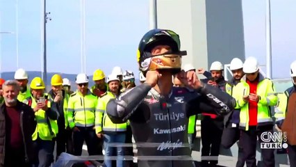 1915 Çanakkale Köprüsü'nde açılış öncesi yarış