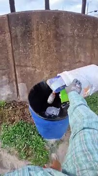 Picking Up Litter With RC Helper