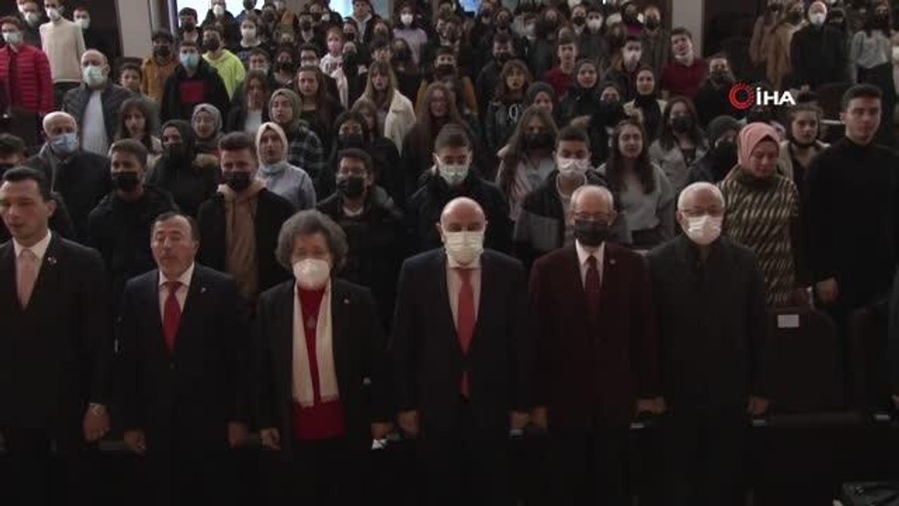 Başkentte 'Çanakkale'den İstiklale Mehmet Akif" konulu konferans düzenlendi