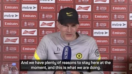 Download Video: Tuchel ‘fully committed’ to Chelsea amid United links