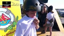 Gui Khury, 12 ans, réalise le premier 1080 au monde en compétition aux X Games devant Tony Hawk.