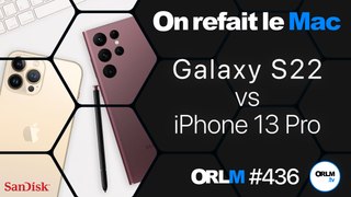 Samsung Galaxy S22 Ultra VS iPhone 13 Pro Max⎜ORLM-436