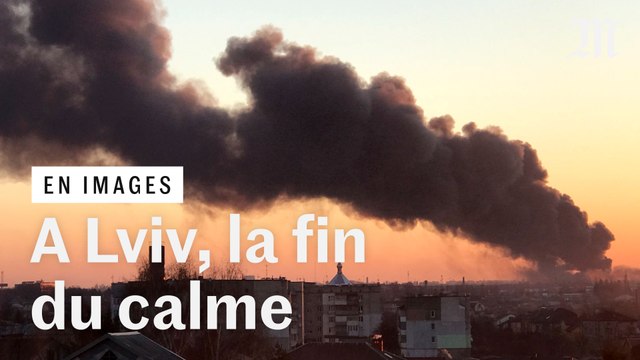 Fin du calme à Lviv, où une usine a été bombardée par les Russes