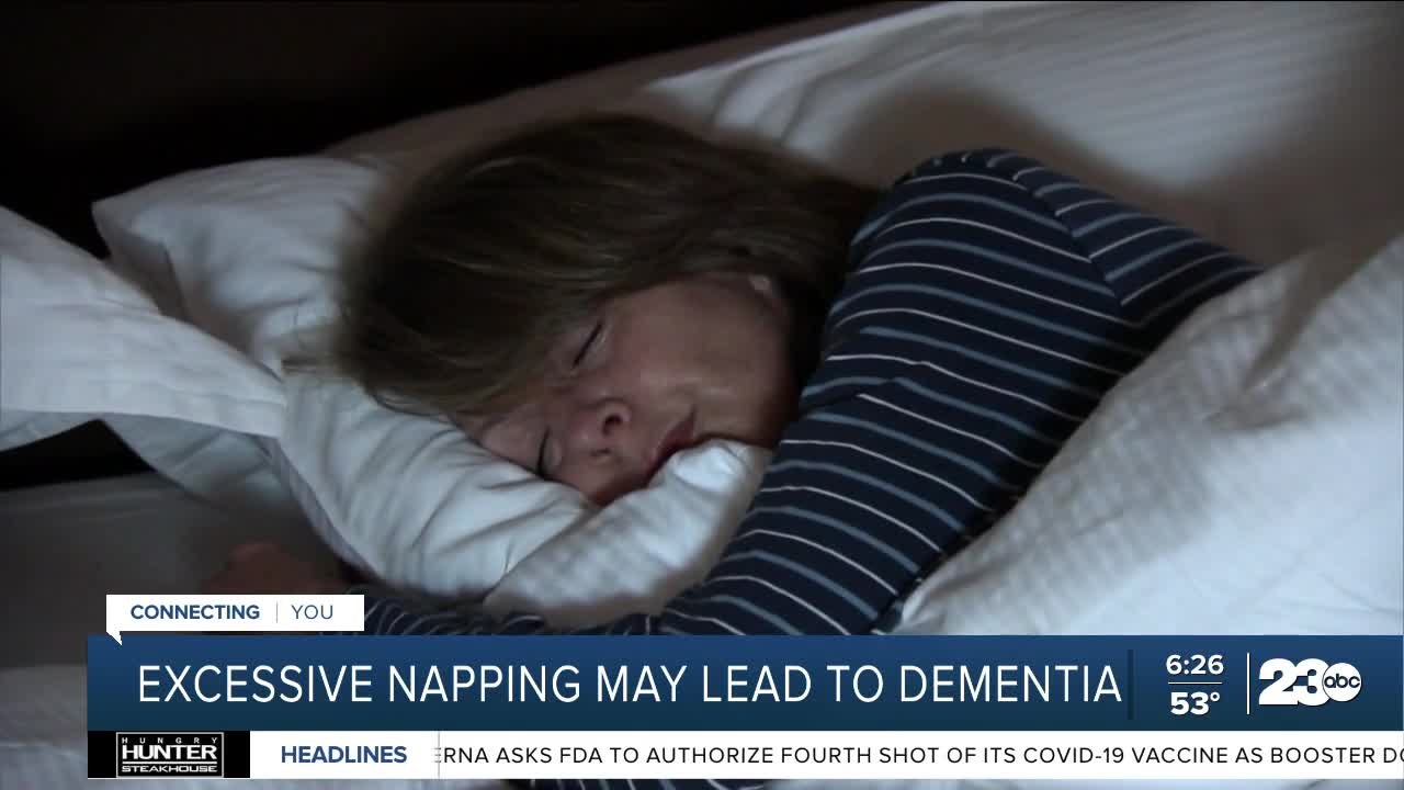 Researchers: Excessive napping by older adults...