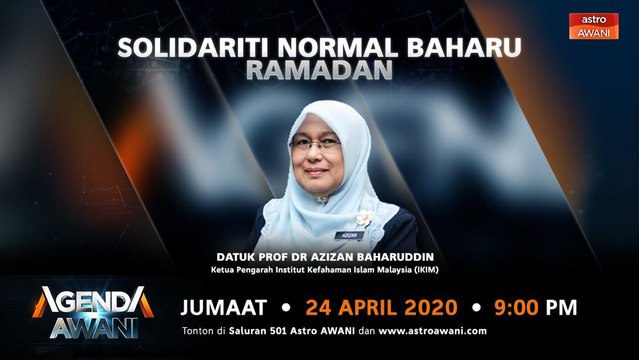 Agenda AWANI: Solidariti normal baharu Ramadan