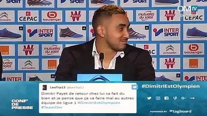 Dimitri Payet : Son lapsus va vous faire rire