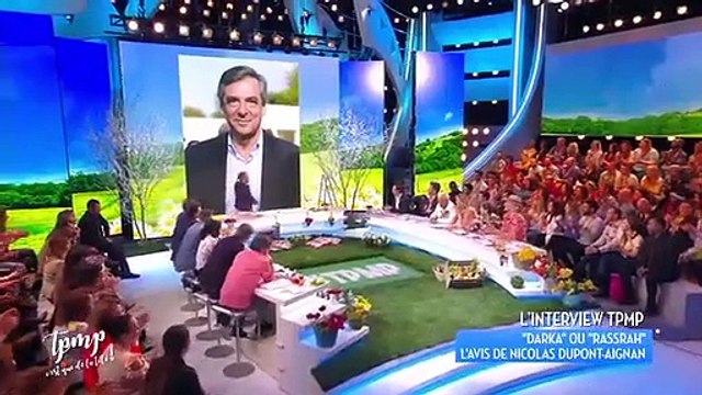 Nicolas Dupont-Aignan dans TPMP : Hollande, il est rassrah de rassrah!