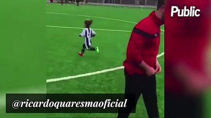 Vidéo : Cristiano Ronaldo et Ricardo Quaresma : Bientôt dépassés par leurs fils !
