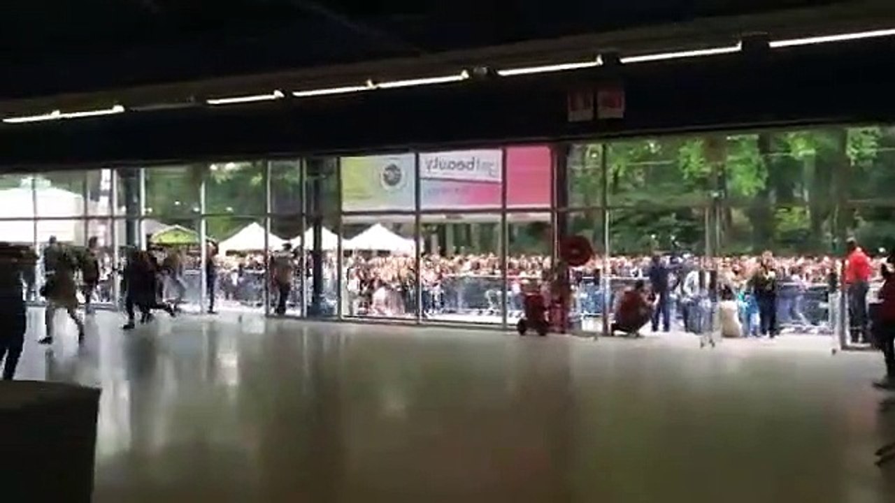 Get Beauty Paris 2017 : Scène surréaliste lors de l’ouverture des portes !