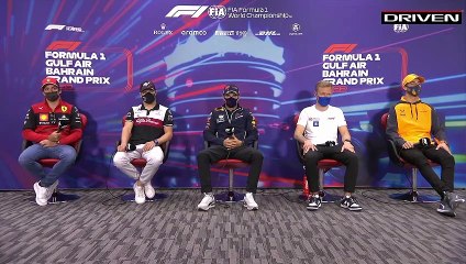 F1 2022 Bahrain GP - Drivers' Press Conference