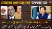 Sar e Aam Special Show: Citizens criticize the "Opposition"