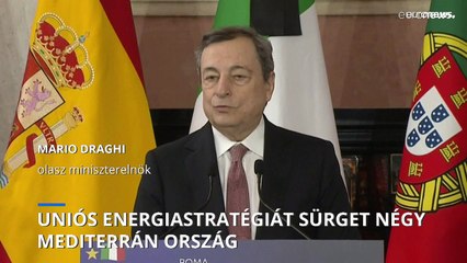 Uniós energiastratégiát sürget négy mediterrán ország