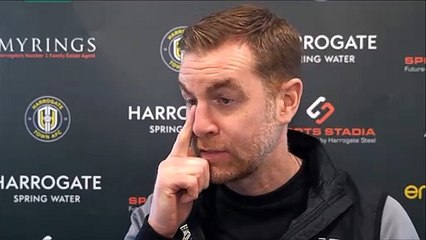 Interview: Harrogate Town manager Simon Weaver