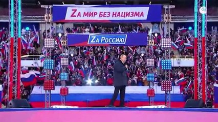 Putin apela a la "salvación de un genocidio" y Zelenski avisa del fin del "prestigio" occidental