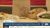 Chipotle testing robot named 'chippy' that can make tortilla chips