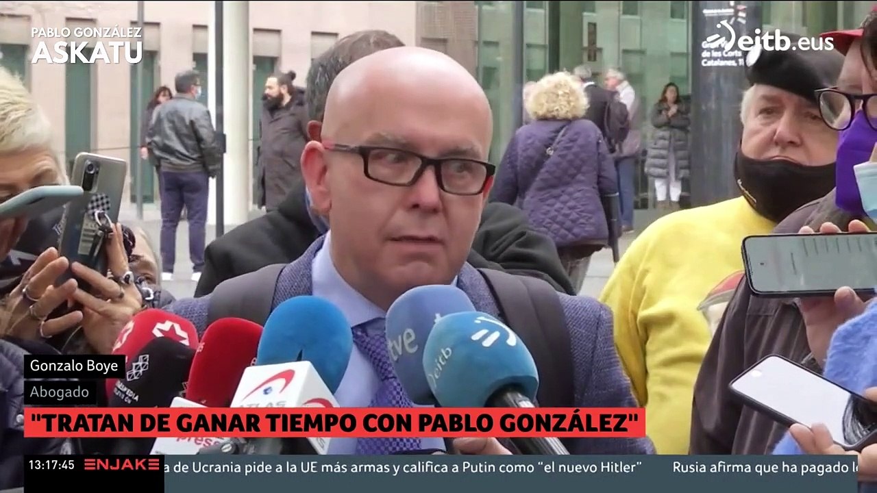 Xabier Lapitz denuncia la equidistancia del Gobierno español que ha permitido al Gobierno polaco intoxicar en el caso de Pablo González