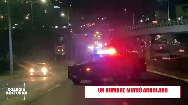 Un hombre murió tras ser arrollado por un vehículo sobre calzada Lázaro Cárdenas