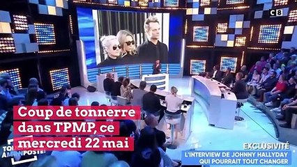 TPMP : cette interview retrouvée de Johnny Hallyday et qui ne va pas arranger les affaires de Laeticia !