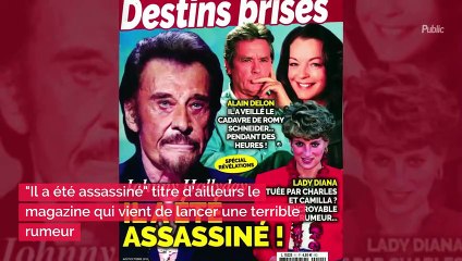 Johnny Hallyday assassiné : la terrible rumeur lancée par un magazine !
