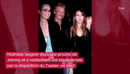 Les révélations de Mathilde Seigner sur le comportement de Johnny Hallyday avec son fils...