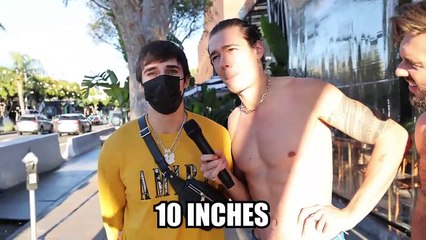Asking Strangers to guess our -co_k Size... (Social Experiment)