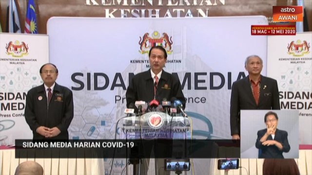 57 kes baharu, dua kes kematian dilaporkan pada Khamis