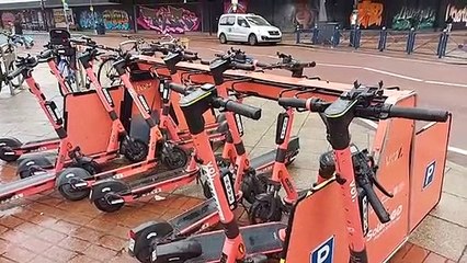 Voi scooters