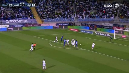 هدف الهلال الثالث ضد الأهلى