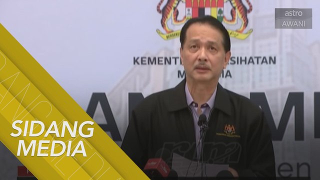 [SIDANG MEDIA] COVID-19: Pertambahan 105 kes positif baharu dan tiada kematian