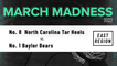 North Carolina Tar Heels Vs. Baylor Bears: NCAA Tournament Odds, Stats, Trends