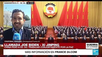 Informe desde Washington: China descarta apoyo en armamento a Rusia