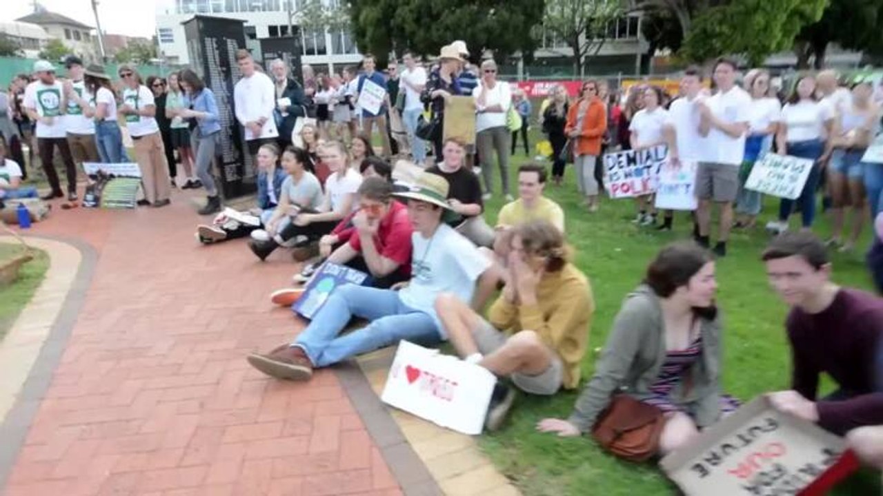 Climate strike in Taree