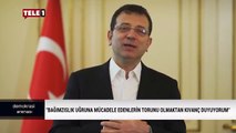 İmamoğlu'ndan Demokrasi Arenası'na videolu mesaj: Adaletli bir dönemden geçmiyoruz