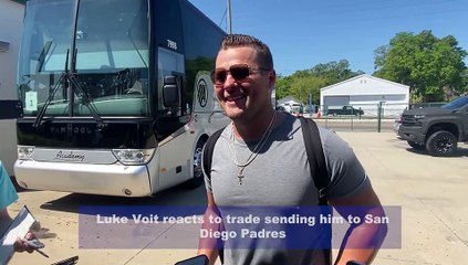 Former Yankees 1B Luke Voit Reacts to San Diego Padres Trade