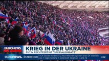 Putin gegen den Rest der Welt - Euronews am Abend am 18.03.22